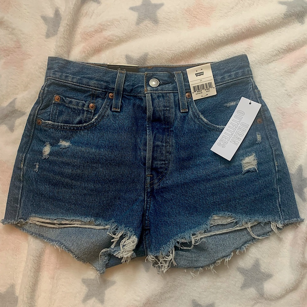Levi’s NWT 501 Denim Cutoff Shorts - 100% Cotton, High-Rise